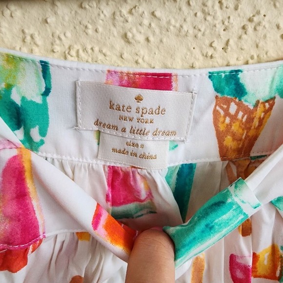 kate spade Colorful Print Mini Dress - Picture 3 of 7